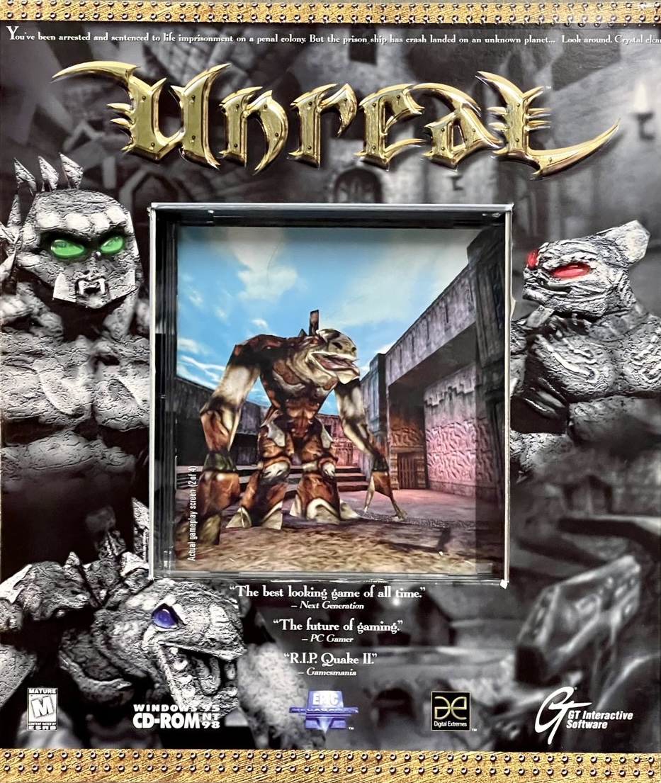 Unreal box art